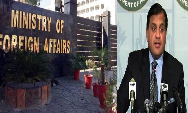 کشمیری مسلمانوں کے لاک ڈاون کی مذمت 1 dr faisal pak foreign