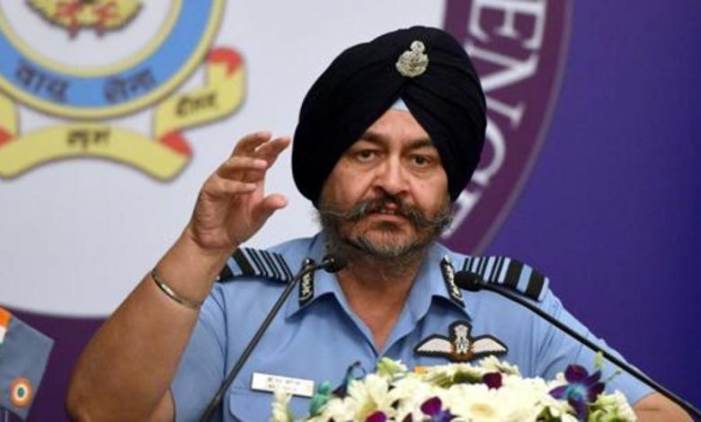 بھارتی فضائیہ کے نئے سربراہ کی گیدڑ بھبکیاں 1 Indian Air chief