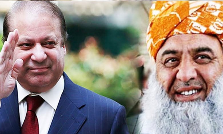 نواز شریف نے مولانا فضل الرحمن کو گرین سگنل دے دیا 1 Nawaz2