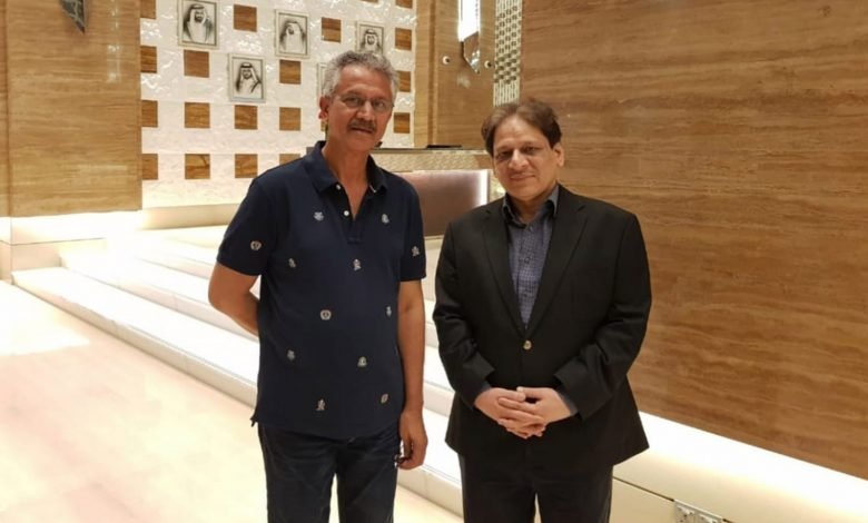 عشرت العباد کی وسیم اختر سے اہم ملاقات 1 dr.ais