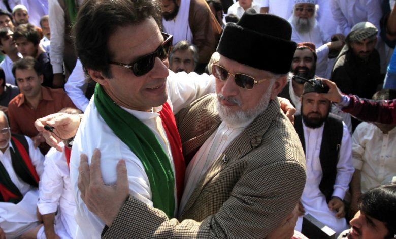 حکومت کا مولانا سے قادری کی طرح نمٹنے کا فیصلہ 1 Imran Khan tahiruil qadri