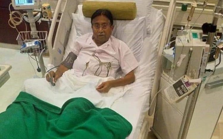 پراسرار بیماری کا شکار مشرف کی طبعیت میں بہتری 1 Pervezzzz