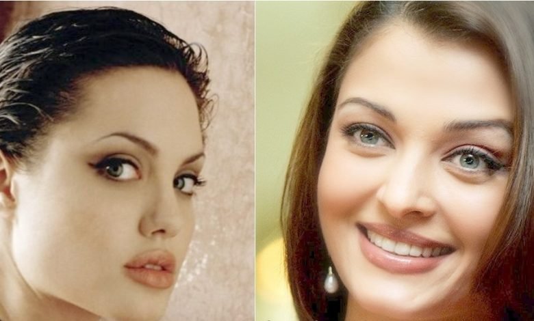 The Conclusion Is Aishwarya Rais Face Is More Beautiful Than Angelina Jolies 1