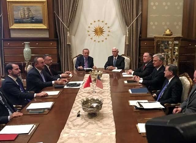 امریکہ اور ترکی شام میں جنگ بندی پررضامند 1 shammmmmmmmmm