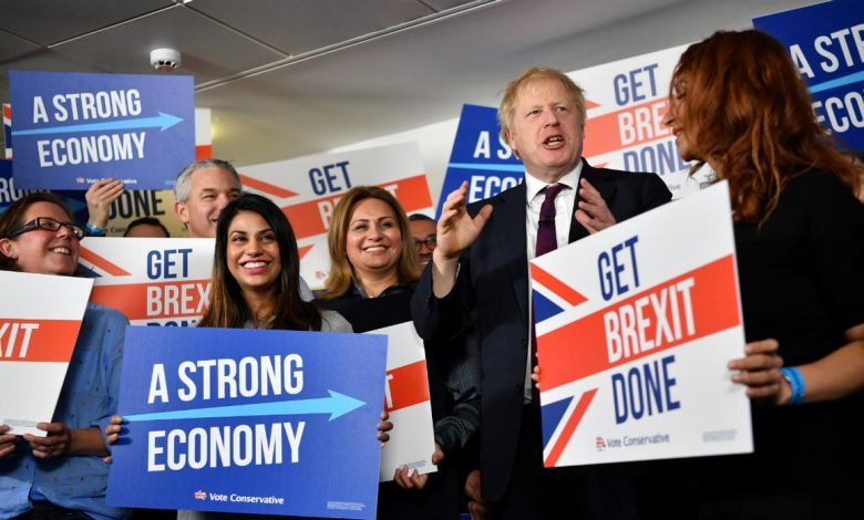 BRITAIN ELECTION JOHNSON 1