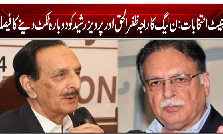 سینیٹ انتخابات: ن لیگ کا راجہ ظفر الحق اور پرویز رشید کو دوبارہ ٹکٹ دینے کا فیصلہ 1 455455852