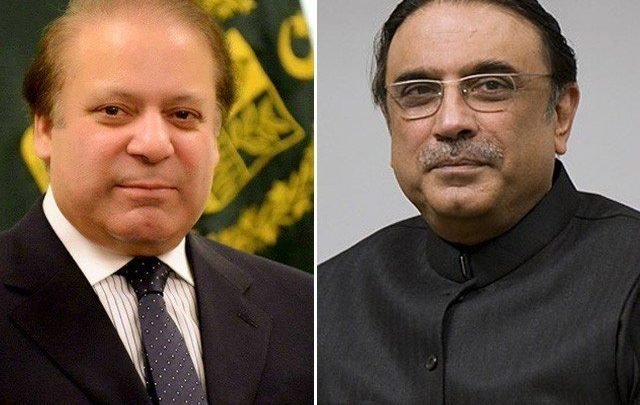 آصف زرداری کا نواز شریف کو ٹیلی فون 1 nawazzardari