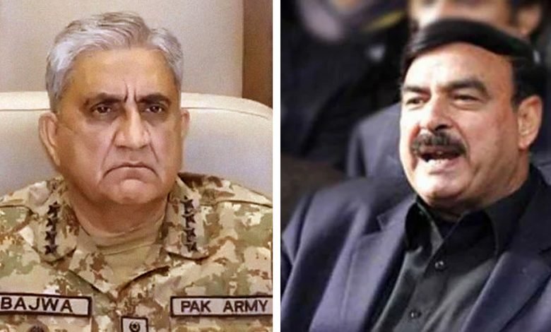 shaikh rasheed gen bajwa