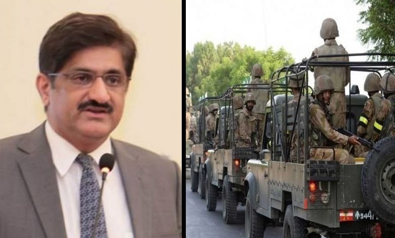 سندھ میں بھی ایس او پیز پر عملدرآمد کیلئے فوج کی خدمات لینے کا فیصلہ 1 corona pak army deployed Sindh 545454 54654 654 5