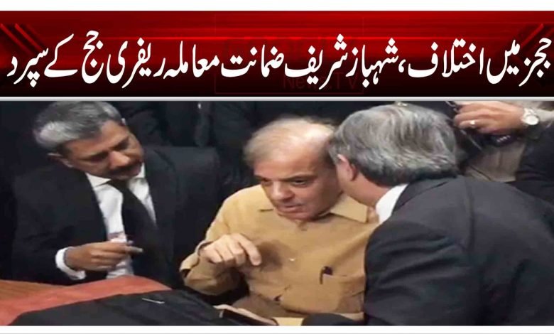 ججز میں اختلاف، شہباز شریف ضمانت معاملہ ریفری جج کے سپرد 1 ftt