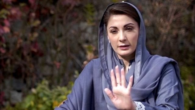 Former Prime Minister Nawaz Sharif's daughter Maryam Nawaz