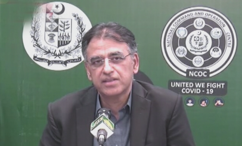وفاقی وزیراسد عمر نے کورونا پابندیوں میں نرمی کا عندیہ دے دیا 1 604644454b9ac