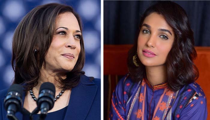 Actress Amna Elias took the US Vice President by surprise
