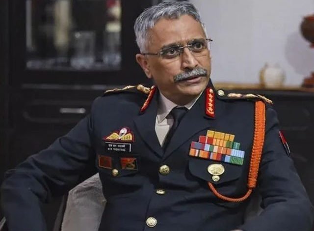 The Indian Army Chief also praised Pakistan's peace efforts