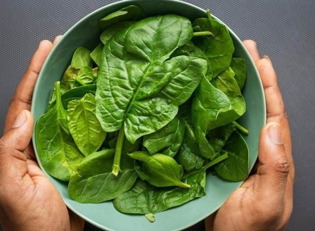Green leafy vegetables are very good for the heart