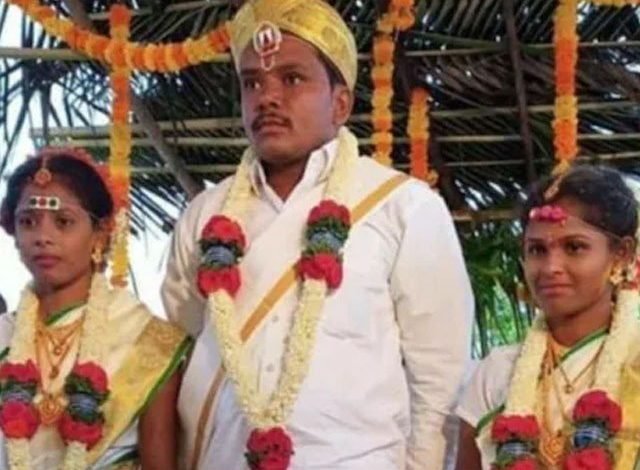بھارت میں 2 بہنوں سے شادی کرنے والا دلہا گرفتار 1 Groom arrested for marrying 2 sisters in India