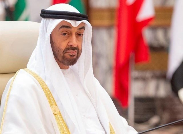UAE offers support for Israeli-Palestinian peace talks