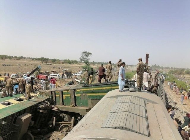 Daharki train accident: Preliminary investigation report prepared