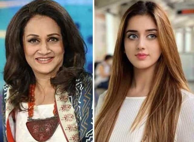 Janat Mirza and Bushra Ansari discuss on social media