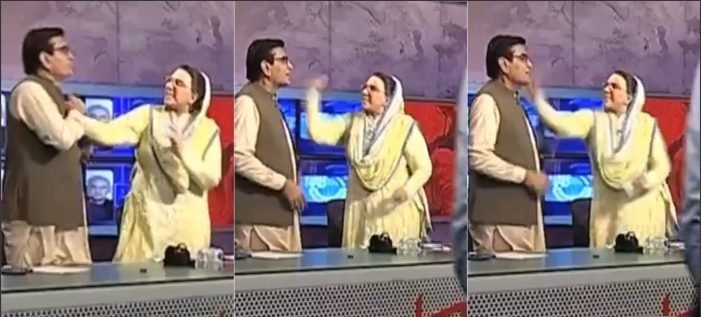 Dr Firdous Ashiq Awan slapped Abdul Qadir Mandokhel e1624178664843