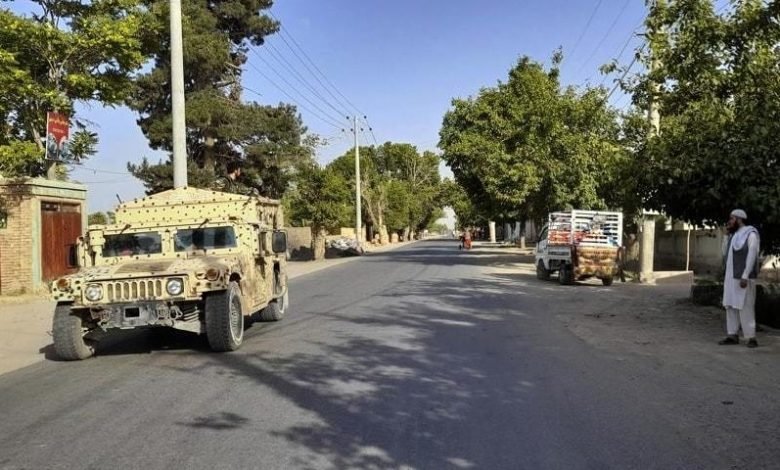 Hospital fire after rocket attack in Kunar Province