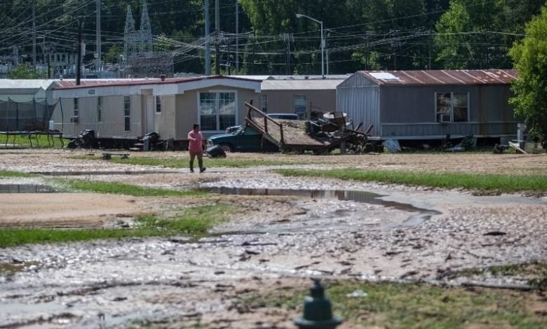 Many deaths from hurricanes in the US state