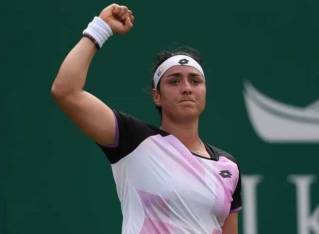 Ounce became the first Arab woman to win the women's tennis title