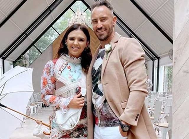 Wife worried about Faf Dupleix's injury