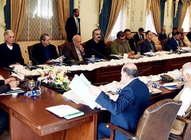 Members clashed at a meeting of the ruling parliamentary party