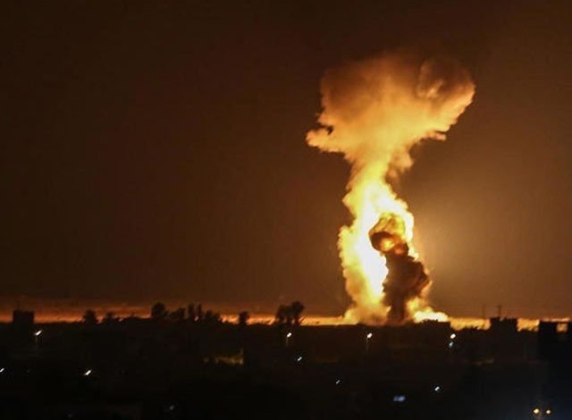 Israeli bombing despite ceasefire
