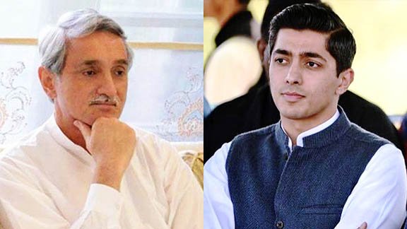 jahangir tareen and ali tareen in back in pakistan