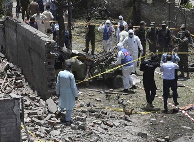 The owner of the vehicle used in the Johar Town blast has been arrested