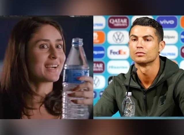 Kareena is also following in Ronaldo's footsteps