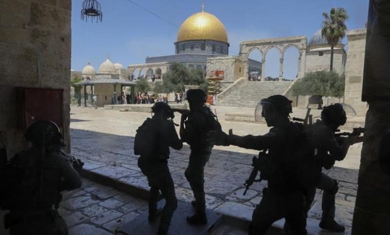 Palestinians attacked again in Al-Aqsa Mosque