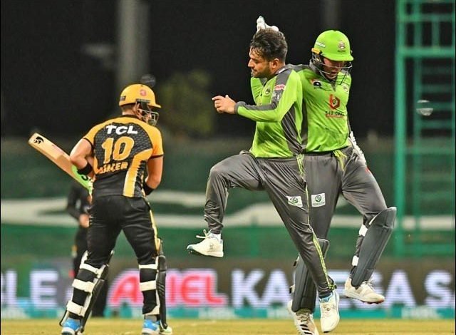 Lahore Qalandar defeated Peshawar Zalmi
