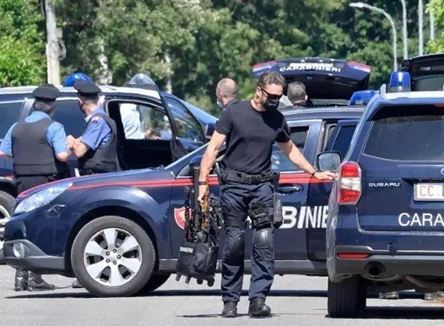 A gunman shot dead three people, including two children, in Rome