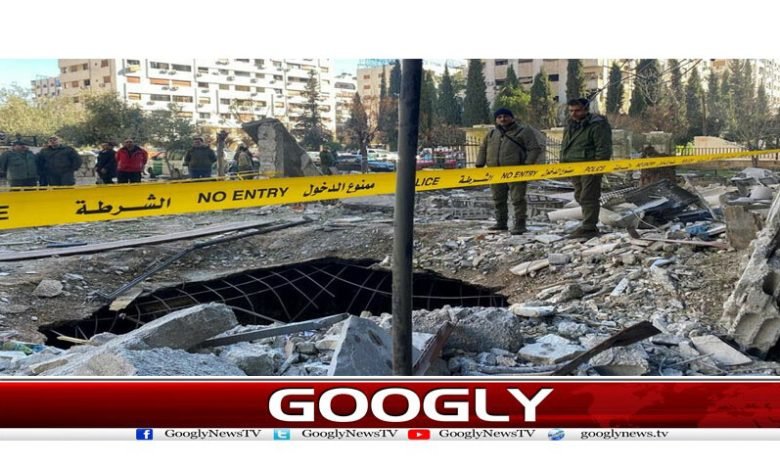 Israeli Army Rocket Attack in Damascus