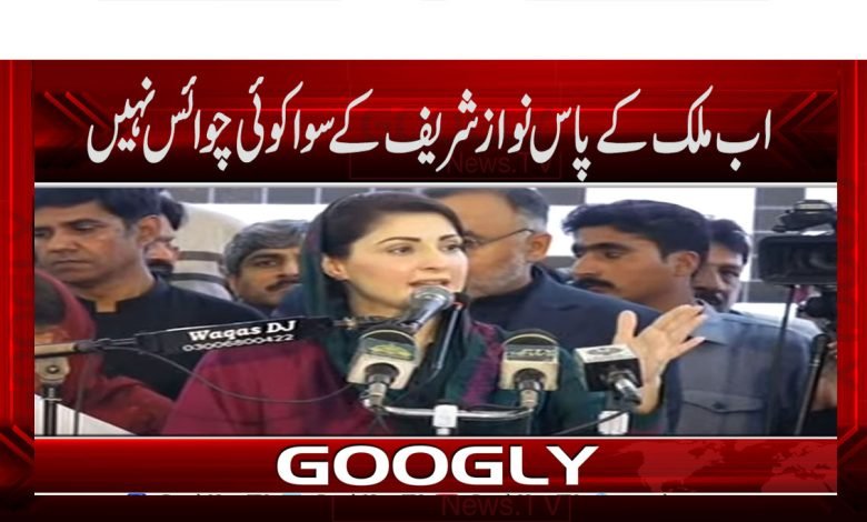 اب ملک کے پاس نواز شریف کے سوا کوئی چوائس نہیں 1 PLMN News in Urdu