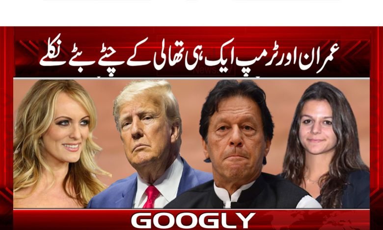 عمران اور ٹرمپ ایک ہی تھالی کے چٹے بٹے نکلے 1 Imran Khan And Trump News in Urdu