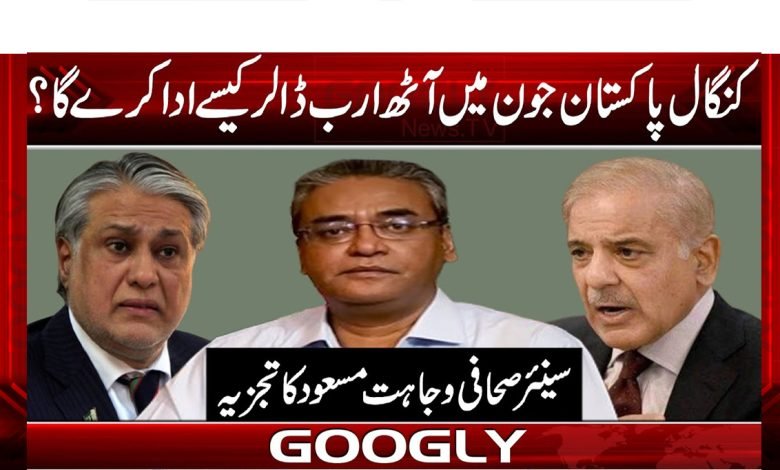 کنگلا پاکستان جون میں آٹھ ارب ڈالر کیسے ادا کرے گا؟ 1 Wajahat Masood Column in Urdu