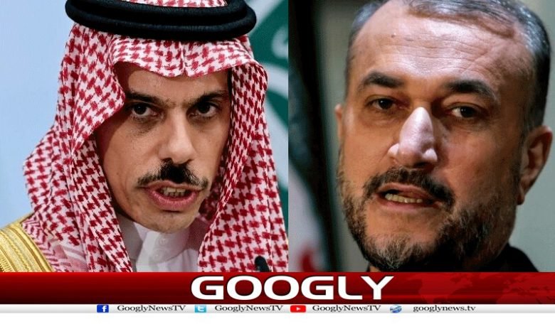 Iranian Foreign Minister And Saudi Counterpart