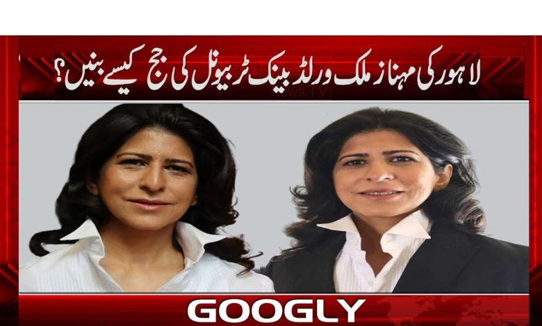 لاہور کی مہناز ملک ورلڈ بینک ٹربیونل کی جج کیسے بنیں؟ 1 juge