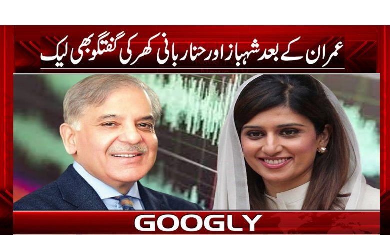 عمران کے بعد شہباز اور حنا ربانی کھر کی گفتگو بھی لیک 1 h