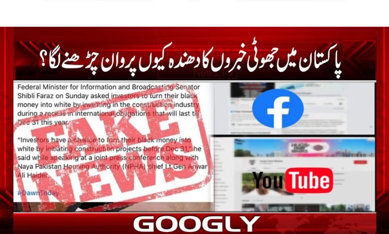 Pakistan Fake News Started News