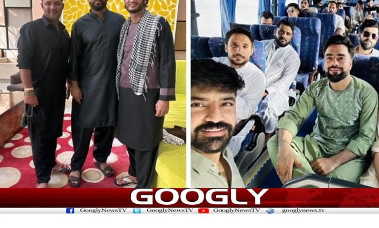 افغانستان ٹیم کے کرکٹرز کی ابو ظہبی میں عید 1 afgan 3