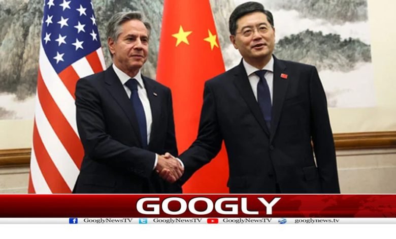 US Secretary Visit to China News Urdu