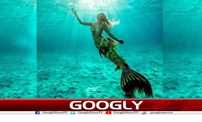 گزشتہ 20 برس سے ’پروفیشنل جل پری‘ کا روپ دھارنے والی خاتون 1 Jal Pari Women News in Urdu