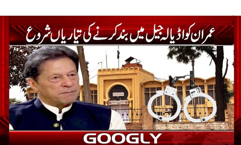 Imran Khan in Adiala Jail Lock up News