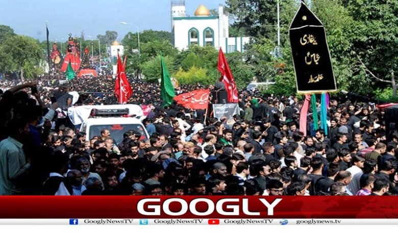 محرم الحرام پر قیام امن کیلئے سیکیورٹی پلان تشکیل 1 Muharram