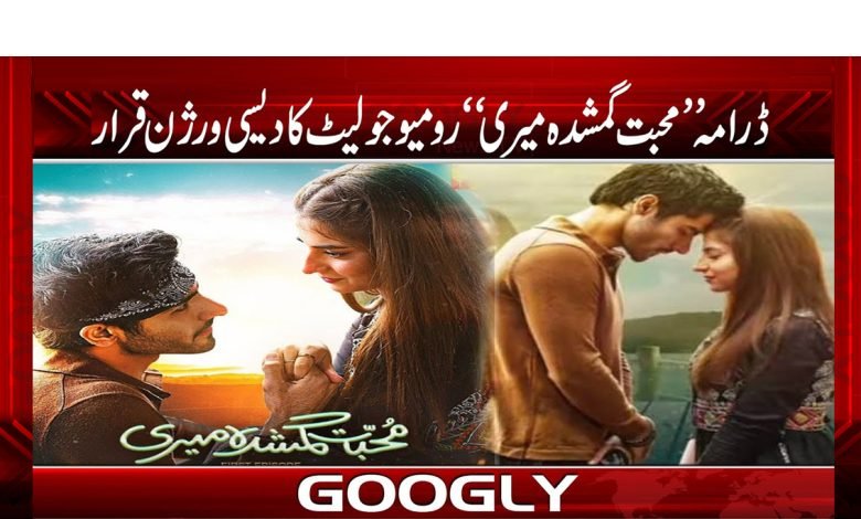 ڈرامہ ’’محبت گمشدہ میری‘‘ رومیو جولیٹ کا دیسی ورژن قرار 1 Love Lost Mary Drama News Urdu